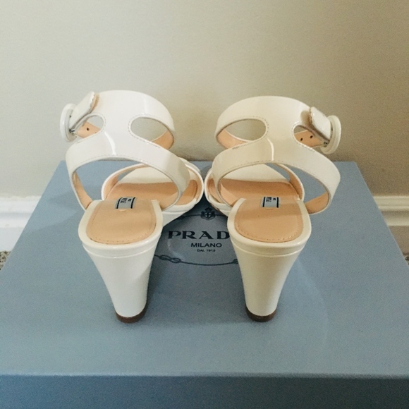 New Authentic PRADA Wedge Sandal - Picture 8 of 8